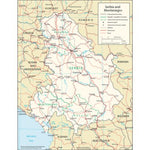 Avenza Systems Inc. Serbia-Montenegro Transportation digital map