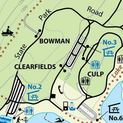 Avenza Systems Inc. Shawnee State Park Map digital map