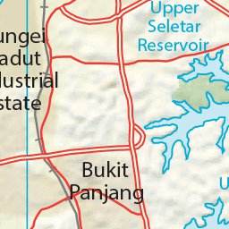 Avenza Systems Inc. Singapore Physiography digital map