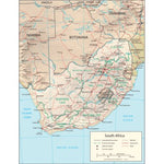 Avenza Systems Inc. South Africa Physiography digital map