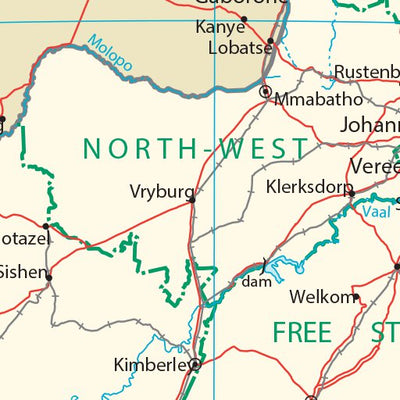 Avenza Systems Inc. South Africa Transportation digital map