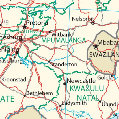 Avenza Systems Inc. South Africa Transportation digital map