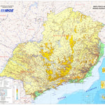 Avenza Systems Inc. Southeast Brazil Physical Relief digital map
