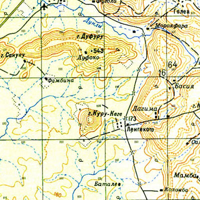 Avenza Systems Inc. Soviet Genshtab - d29-25--(1983) - Senegal digital map