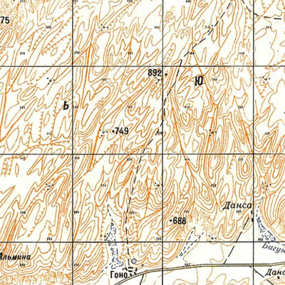 Avenza Systems Inc. Soviet Genshtab - d30-10 - Mali digital map