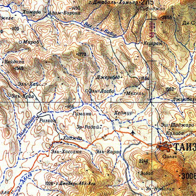 Avenza Systems Inc. Soviet Genshtab - d38-3--(1980) - Yemen digital map