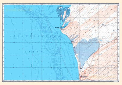 Avenza Systems Inc. Soviet Genshtab - e28-1 - Mauritania digital map