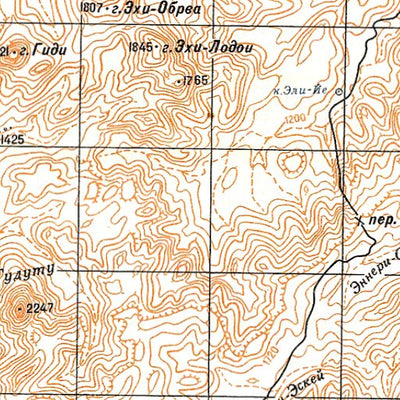 Avenza Systems Inc. Soviet Genshtab - f33-24 - Chad digital map