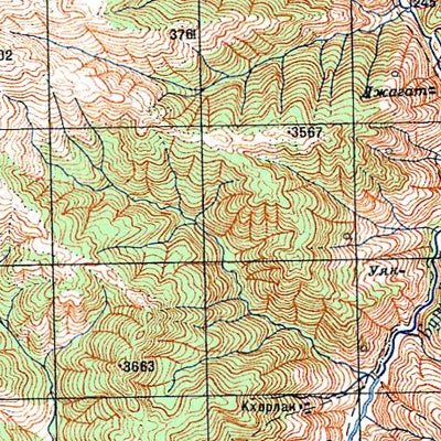 Avenza Systems Inc. Soviet Genshtab - h45-31 - Nepal digital map
