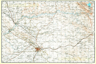 Avenza Systems Inc. Soviet Genshtab - i38-03 - Iraq digital map