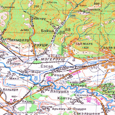 Avenza Systems Inc. Soviet Genshtab - l34-06--(1977) - Ukraine digital map