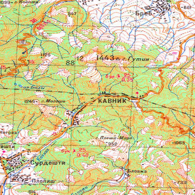 Avenza Systems Inc. Soviet Genshtab - l34-06--(1977) - Ukraine digital map