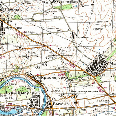 Avenza Systems Inc. Soviet Genshtab - l35-12--(1979) - Ukraine digital map