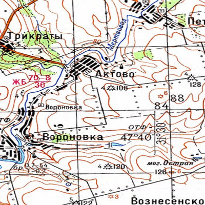 Avenza Systems Inc. Soviet Genshtab - l36-02--(1980) - Ukraine digital map