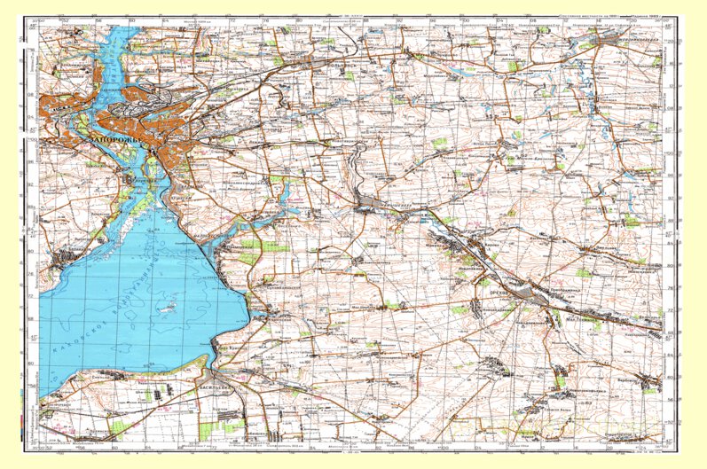 1981 Map Soviet Genshtab - l36-06--(1981) - Ukraine Map by Avenza Systems Inc ...