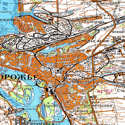 Avenza Systems Inc. Soviet Genshtab - l36-06--(1981) - Ukraine digital map
