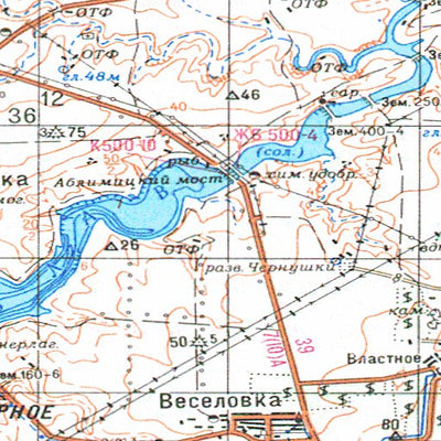 Avenza Systems Inc. Soviet Genshtab - l36-22--(1978) - Ukraine digital map