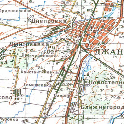 Avenza Systems Inc. Soviet Genshtab - l36-23--(1977) - Ukraine digital map