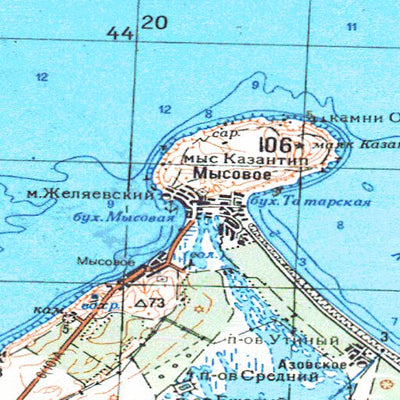 Avenza Systems Inc. Soviet Genshtab - l36-24--(1979) - Ukraine digital map