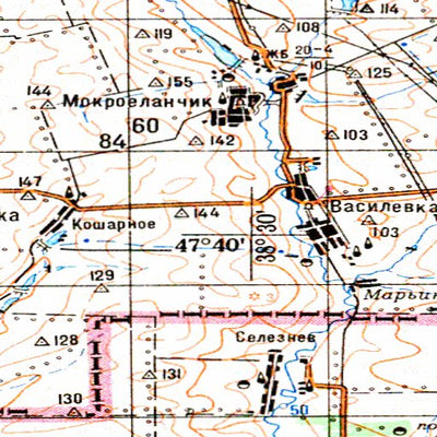 Avenza Systems Inc. Soviet Genshtab - l37-03--(1982)-1 - Ukraine digital map