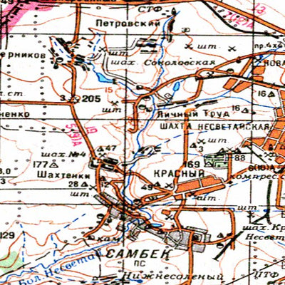 Avenza Systems Inc. Soviet Genshtab - l37-04--(1990) - Ukraine digital map