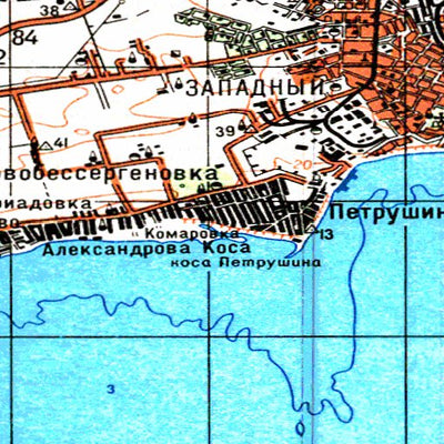 Avenza Systems Inc. Soviet Genshtab - l37-09--(1983)-1 - Ukraine digital map