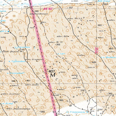 Avenza Systems Inc. Soviet Genshtab - l42-4--(2003) - Kazakhstan digital map