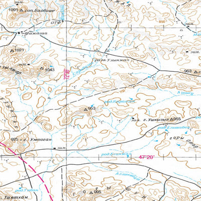 Avenza Systems Inc. Soviet Genshtab - l43-1--(2003) - Kazakhstan digital map