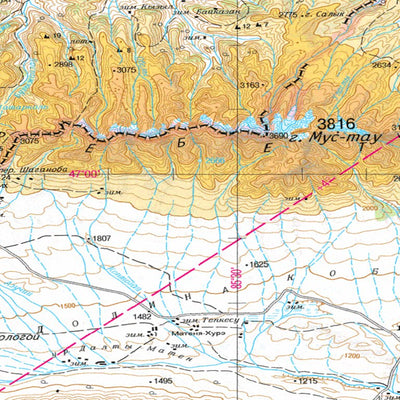 Avenza Systems Inc. Soviet Genshtab - l45-1--(2003) - Kazakhstan digital map