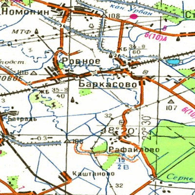 Avenza Systems Inc. Soviet Genshtab - m34-35--(1981) - Ukraine digital map