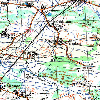 Avenza Systems Inc. Soviet Genshtab - m35-07--(1983) - Ukraine digital map