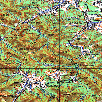 Avenza Systems Inc. Soviet Genshtab - m35-3--(1989) - Ukraine digital map