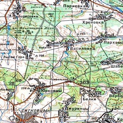 Avenza Systems Inc. Soviet Genshtab - m35-30--(1983) - Ukraine digital map