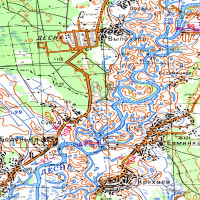 Avenza Systems Inc. Soviet Genshtab - m36-07--(1985) - Ukraine digital map