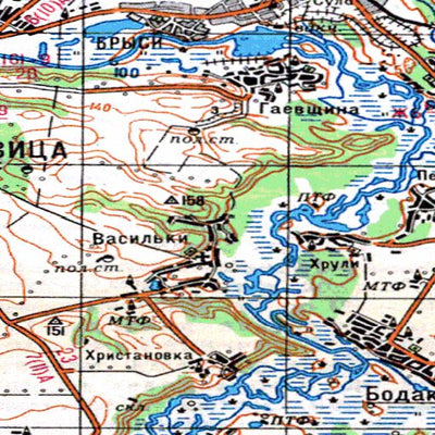 Avenza Systems Inc. Soviet Genshtab - m36-16--(1982) - Ukraine digital map