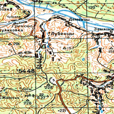 Avenza Systems Inc. Soviet Genshtab - m36-27--(1984) - Ukraine digital map