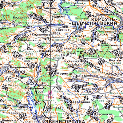 Avenza Systems Inc. Soviet Genshtab - m36-3--(1986) - Ukraine digital map