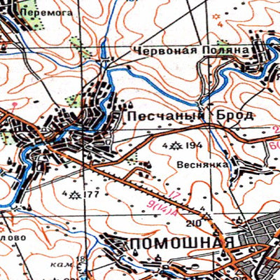 Avenza Systems Inc. Soviet Genshtab - m36-32--(1983) - Ukraine digital map