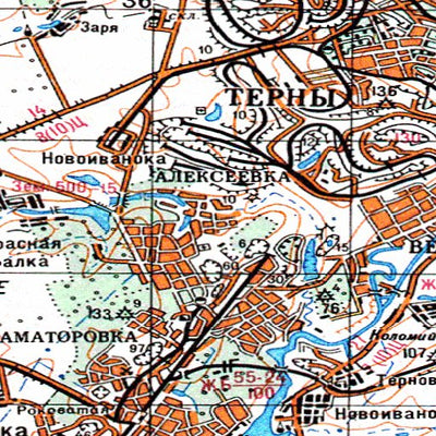 Avenza Systems Inc. Soviet Genshtab - m36-34--(1982) - Ukraine digital map