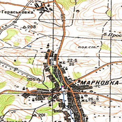 Avenza Systems Inc. Soviet Genshtab - m37-22--(1981) - Ukraine digital map