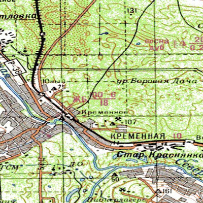 Avenza Systems Inc. Soviet Genshtab - m37-27--(1980) - Ukraine digital map
