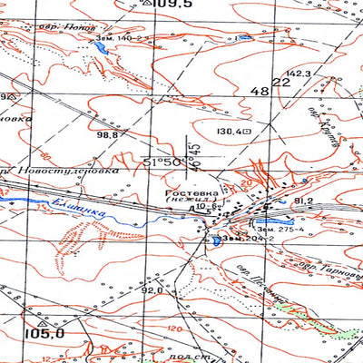 Avenza Systems Inc. Soviet Genshtab - m38-010 - Russia digital map