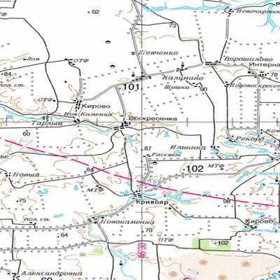 Avenza Systems Inc. Soviet Genshtab - m38-2--(2003) - Russia digital map