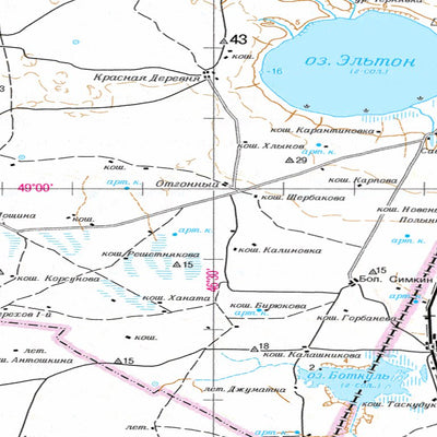 Avenza Systems Inc. Soviet Genshtab - m38-4--(2003) - Russia digital map