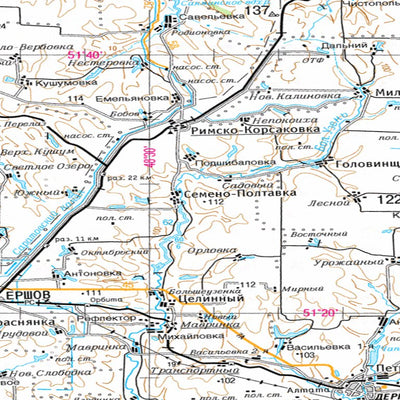 Avenza Systems Inc. Soviet Genshtab - m39-1--(2003) - Russia digital map