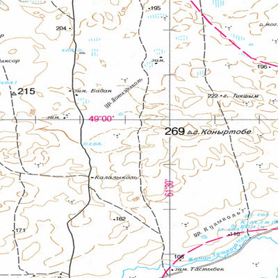 Avenza Systems Inc. Soviet Genshtab - m41-3--(2003) - Kazakhstan digital map