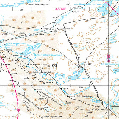 Avenza Systems Inc. Soviet Genshtab - m41-3--(2003) - Kazakhstan digital map