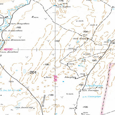 Avenza Systems Inc. Soviet Genshtab - m41-4--(2003) - Kazakhstan digital map