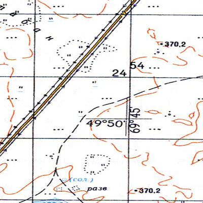 Avenza Systems Inc. Soviet Genshtab - m42-080 - Kazakhstan digital map