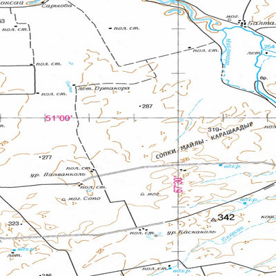 Avenza Systems Inc. Soviet Genshtab - m42-1--(2003) - Kazakhstan digital map